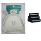 Pet Dog Poop Bag Dispenser Travel Foldable Poop Spoon